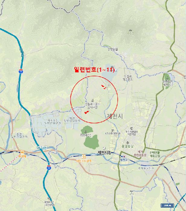 충청북도 제천시 신월동 1133-2 임야 경매 사진 45