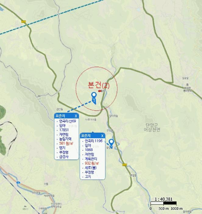 충청북도 단양군 어상천면 심곡리 산12 임야 경매 사진 26