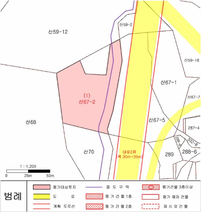 충청남도 천안시 동남구 목천읍 삼성리 산67-2 임야 경매 사진 18