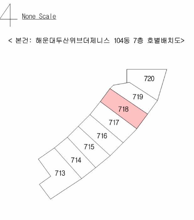 부산광역시 해운대구 마린시티2로 33, 104동 7층718호 (우동,해운대두산위브더제니스)구) 부산광역시 해운대구 우동 1407 근린상가 경매 사진 9
