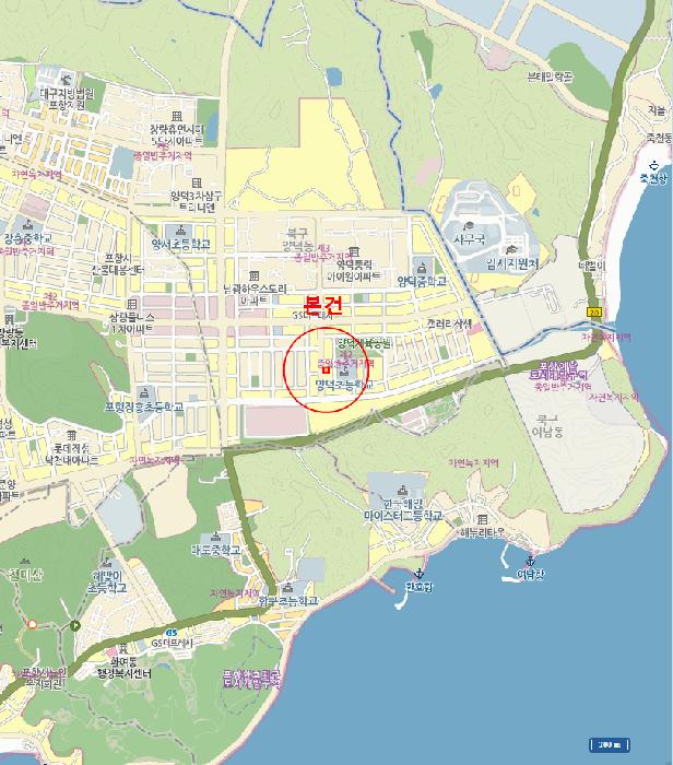 경상북도 포항시 북구 양덕동 1792 대지 경매 사진 11