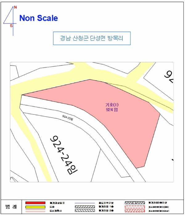 경상남도 산청군 단성면 방목리 924 임야 경매 사진 17
