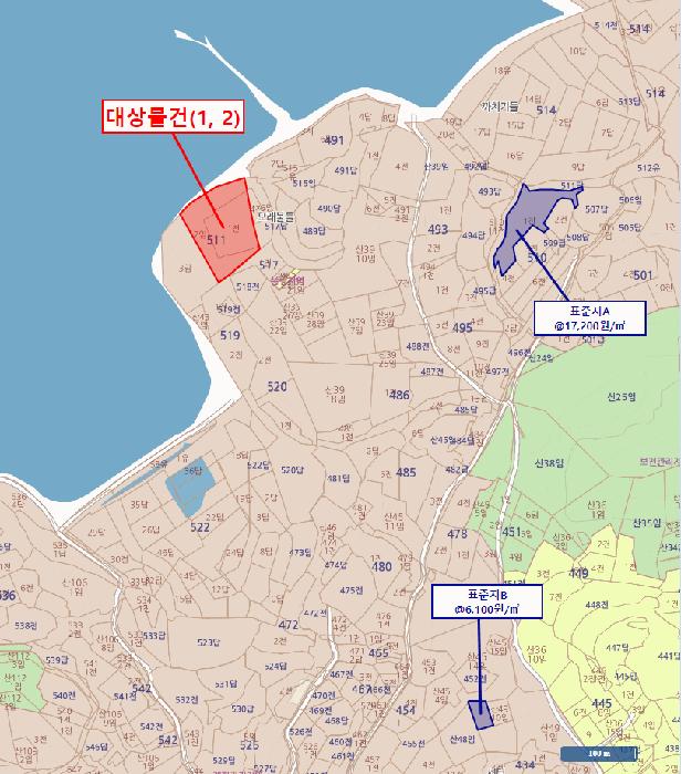 전라남도 신안군 압해읍 신용리 511-1 임야 경매 사진 10
