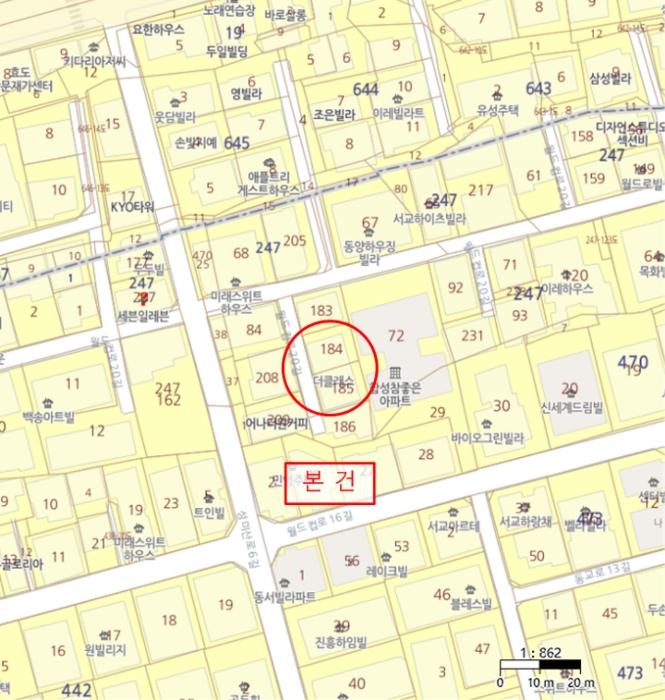 서울특별시 마포구 월드컵로20길 38-5, 2층203호 (서교동,더클래스)구) 서울특별시 마포구 서교동 247-184 다세대(빌라) 경매 사진 9