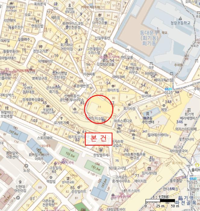 서울특별시 동대문구 회기로 163, 10층1002호구) 서울특별시 동대문구 회기동 57-11 오피스텔 경매 사진 80