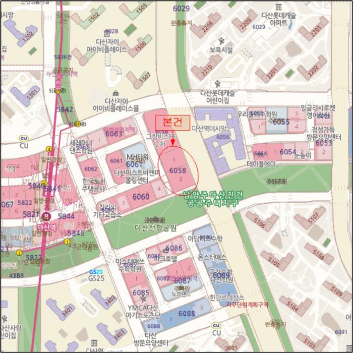 경기도 남양주시 다산동 6058-1 다산헤리움그랑비스타1차 14층1409호 오피스텔 경매 사진 10
