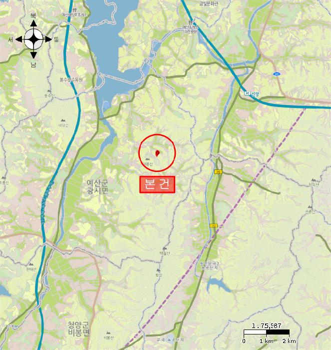 충청남도 예산군 광시면 서초정리 산117 임야 경매 사진 10