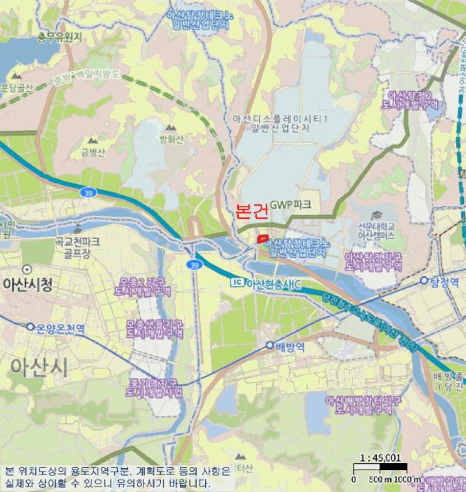 충청남도 아산시 탕정면 용두리 728 유니콘101 1동 5층509호 아파트형공장 경매 사진 23