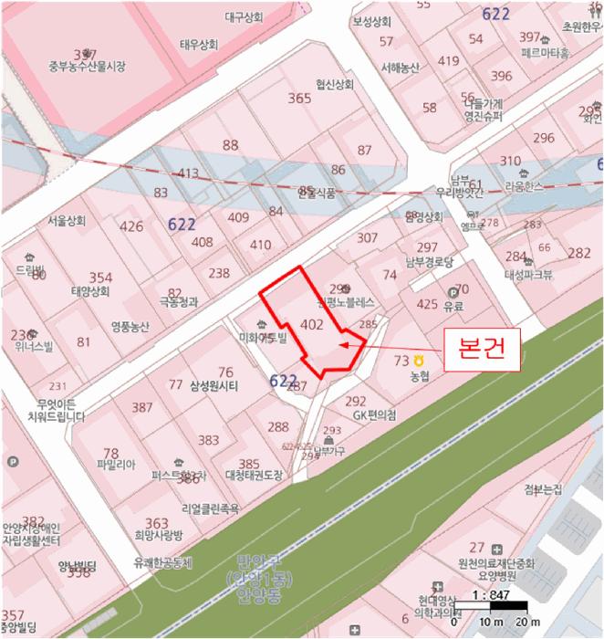 경기도 안양시 만안구 안양동 622-402 노블리앙비씨 4층403호 오피스텔 경매 사진 11