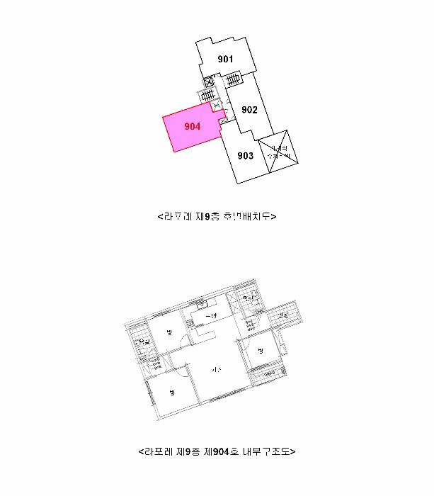 경기도 군포시 당동 778-1 라포레 9층904호 오피스텔 경매 사진 13