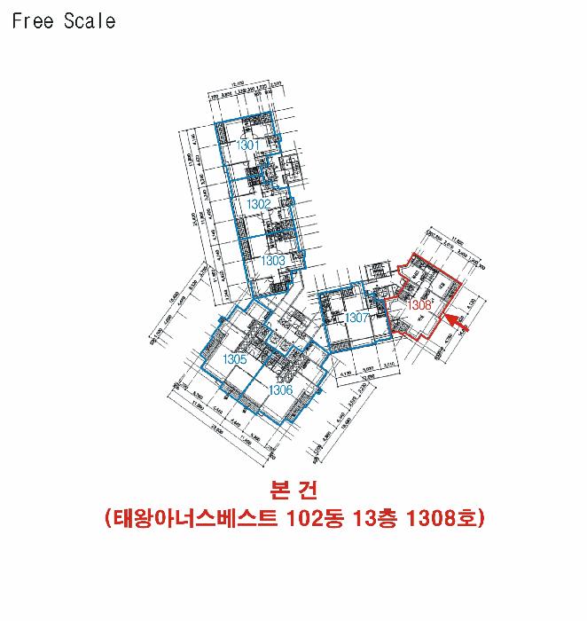 대구광역시 달서구 월성동 1329 태왕아너스베스트 102동 13층1308호 아파트 경매 사진 17