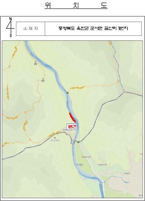 충청북도 옥천군 군서면 금산리 1 답 경매 사진 7