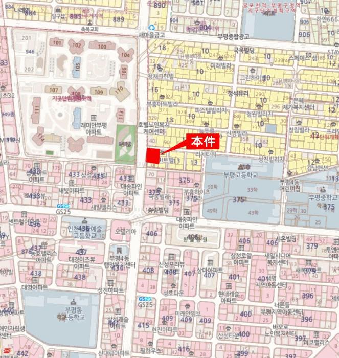 인천광역시 부평구 부평동 13-93 드림아파트2차 2층204호 아파트 경매 사진 10