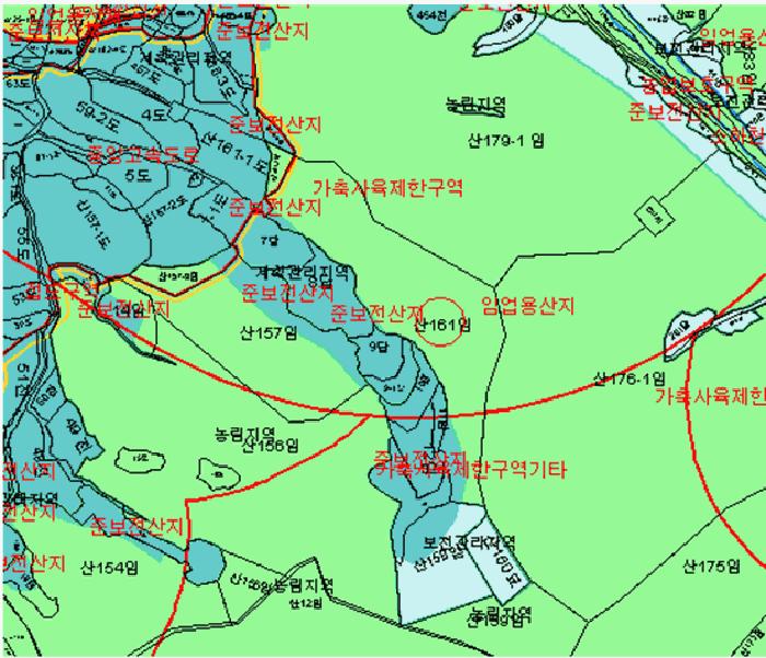 경상북도 예천군 보문면 작곡리 12 임야 경매 사진 40