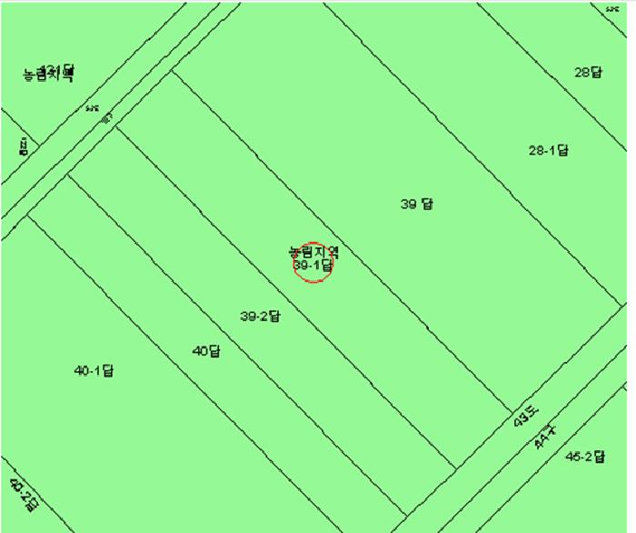 경상북도 예천군 풍양면 고산리 39-1 답 경매 사진 5