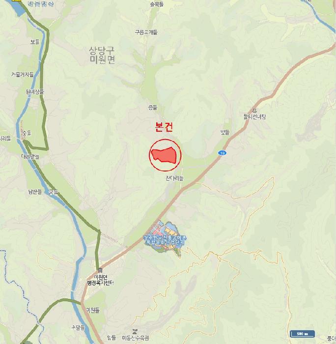 충청북도 청주시 상당구 미원면 중리 산71-13 임야 경매 사진 11