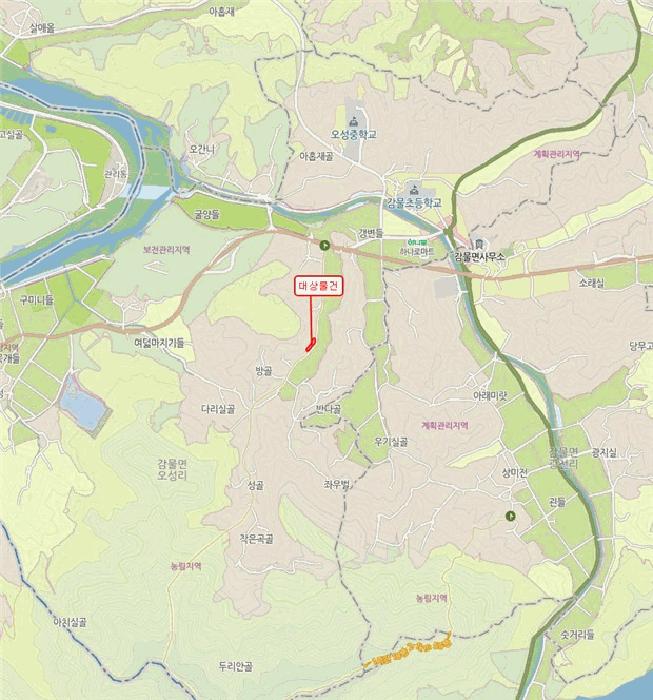 충청북도 괴산군 감물면 오성리 256 전 경매 사진 6