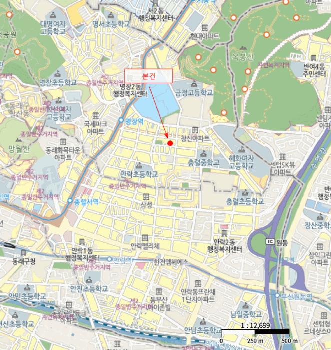 부산광역시 동래구 명장동 136-9 아이뷰파크 5층503호 아파트 경매 사진 12