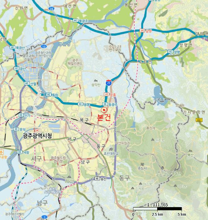 광주광역시 북구 우산동 2-1 1동 1층103호 아파트 경매 사진 9