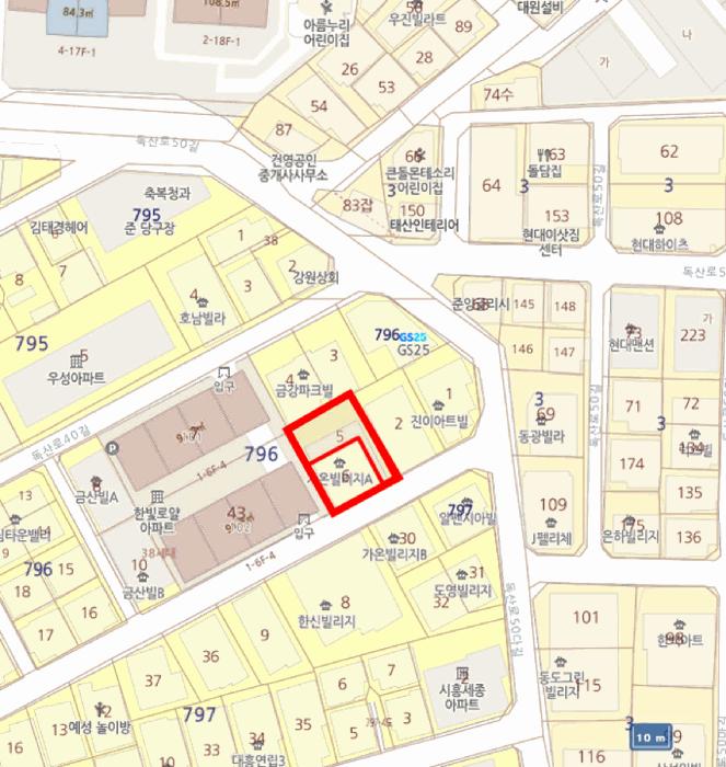 서울특별시 금천구 시흥동 796-5 가온빌리지 제에이동 제4층 제402호 다세대(빌라) 경매 사진 10