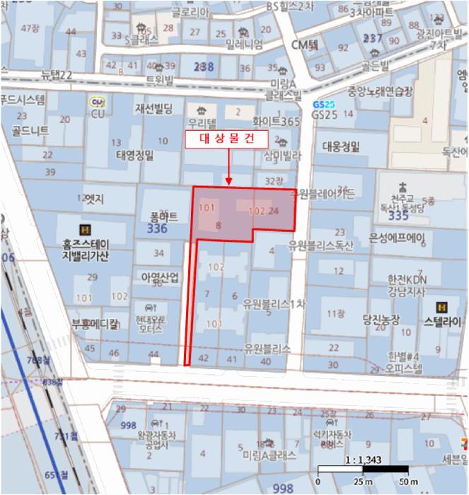 서울특별시 금천구 독산동 336-8 미림에이클래스 제102동 제11층 제1104호 오피스텔 경매 사진 12