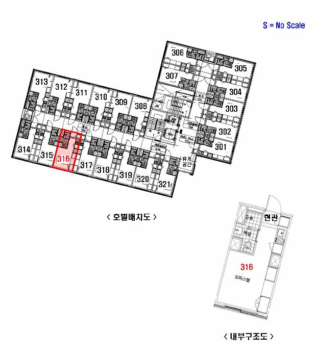 서울특별시 강서구 마곡동 784-13 아르디에 제3층 제316호 오피스텔 경매 사진 9