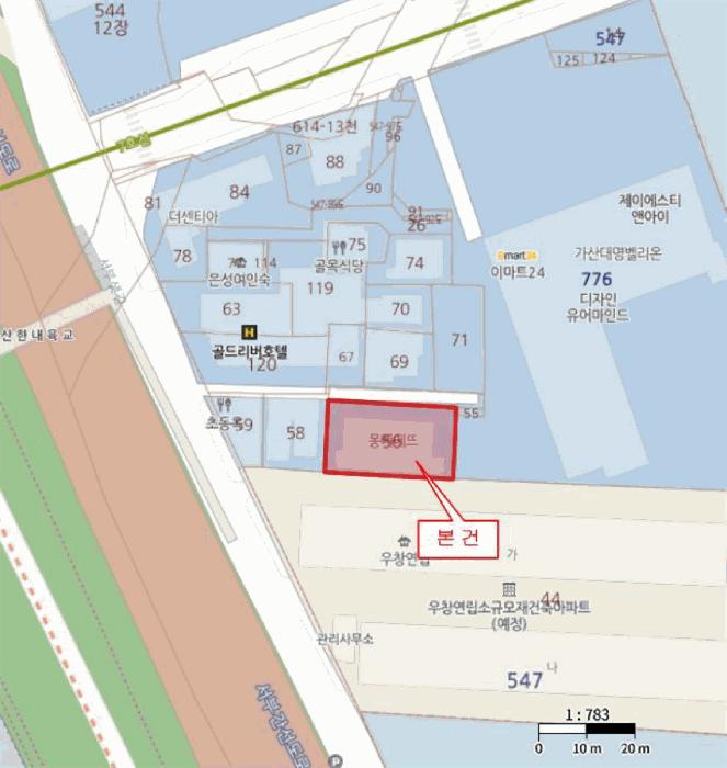 서울특별시 금천구 가산동 547-56 몽삐에뜨 제3층 제304호 오피스텔 경매 사진 14