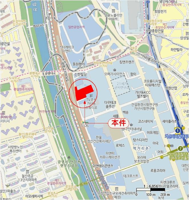 서울특별시 금천구 가산동 535-7 지밸리하우스디어반 제6층 제에이604호 오피스텔 경매 사진 12