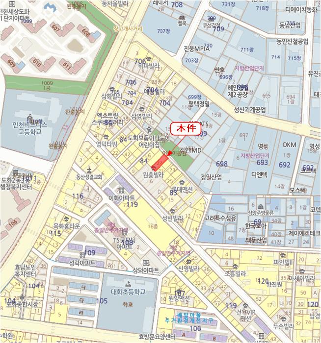 인천광역시 미추홀구 도화동 83-27 5동 1층101호 다세대(빌라) 경매 사진 13
