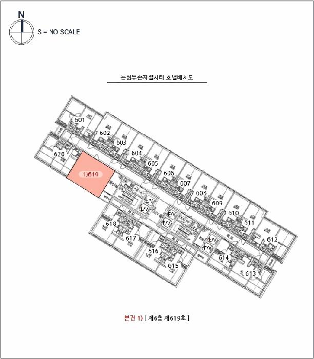 인천광역시 남동구 논현동 644-4 논현두손지젤타워 6층619호 오피스텔 경매 사진 8