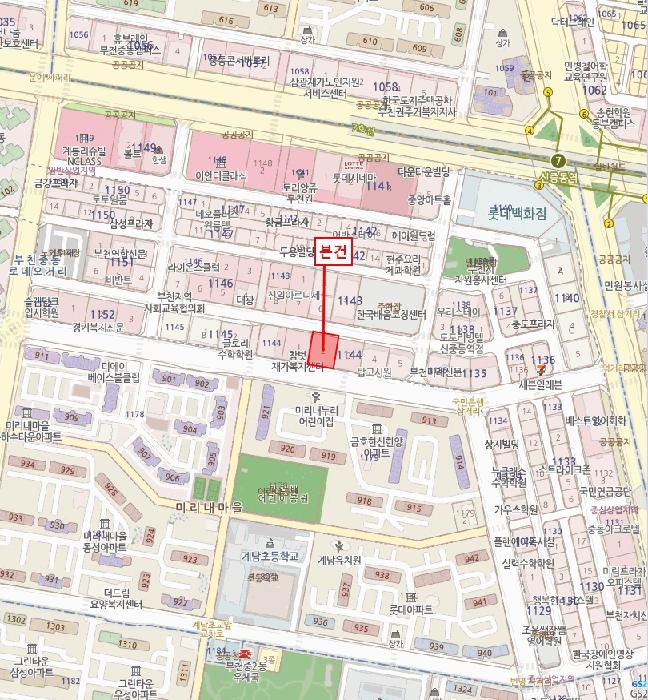 경기도 부천시 원미구 중동 1144-2 디아뜨갤러리3 비동 4층415호 오피스텔 경매 사진 9