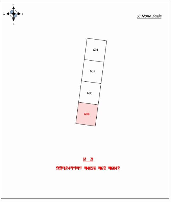 경상남도 창원시 마산회원구 양덕동 79-9 한일타운4차아파트 405동 6층604호 아파트 경매 사진 9