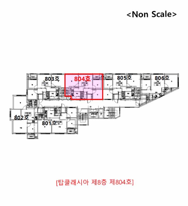 인천광역시 미추홀구 숭의동 118-18 탑클래시아 8층804호 오피스텔 경매 사진 10