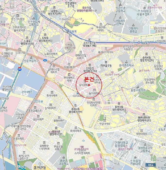 인천광역시 미추홀구 숭의동 302-8 숭의엠타운 5층504호 오피스텔 경매 사진 11