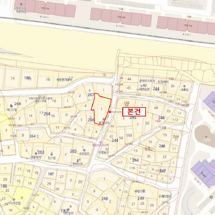 경기도 수원시 권선구 세류동 266-1 2층201호 다세대(빌라) 경매 사진 35