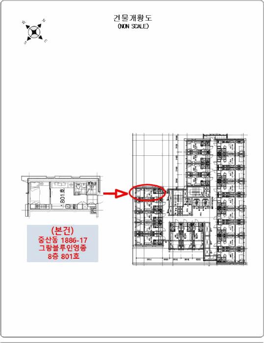 인천광역시 중구 중산동 1886-17 그랑블루인영종 8층801호 콘도(호텔) 경매 사진 8