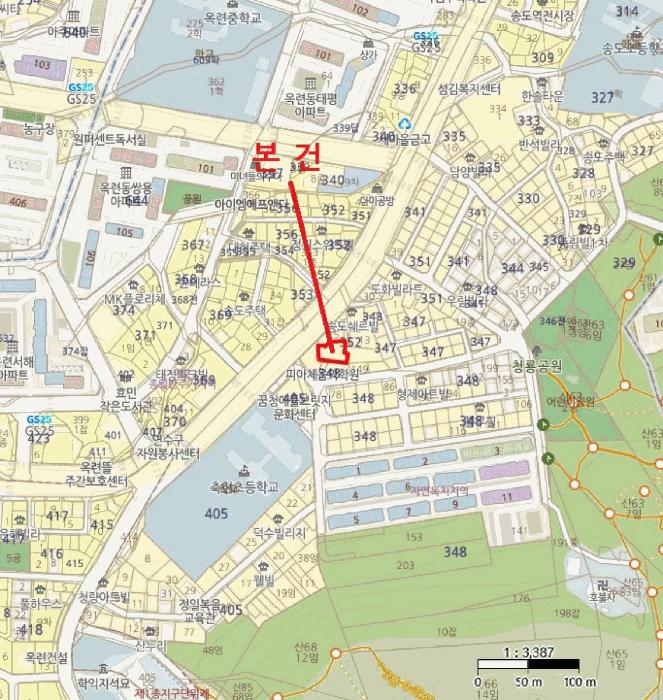 인천광역시 연수구 옥련동 352-18 제이케이펠리스 3층303호 다세대(빌라) 경매 사진 10