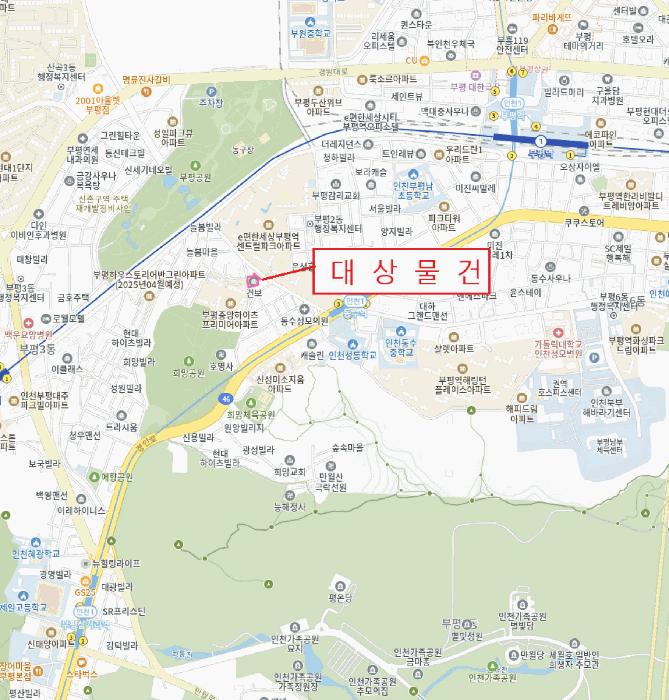 인천광역시 부평구 부평동 760-790 건보 9층905호 오피스텔 경매 사진 12