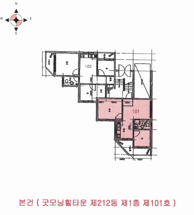 인천광역시 서구 연희동 701-13 굿모닝힐타운 212동 1층101호 다세대(빌라) 경매 사진 8
