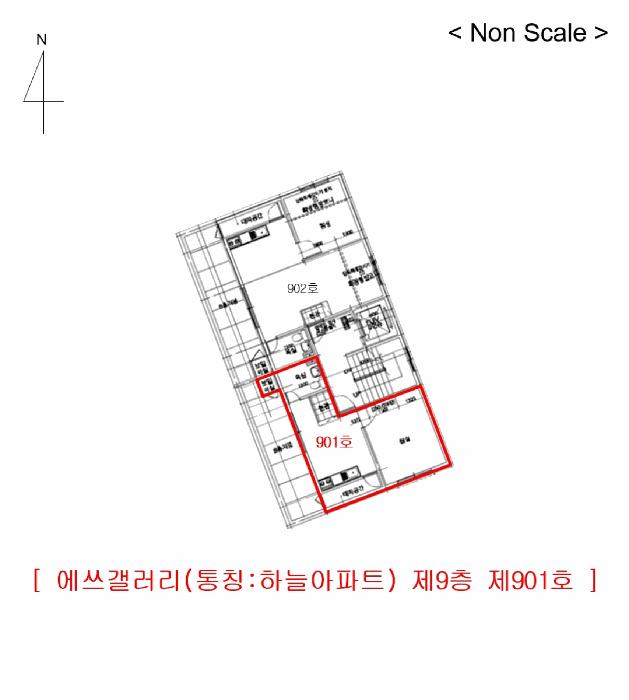 인천광역시 미추홀구 숭의동 159-26 에쓰갤러리 9층901호 도시형생활주택 경매 사진 8