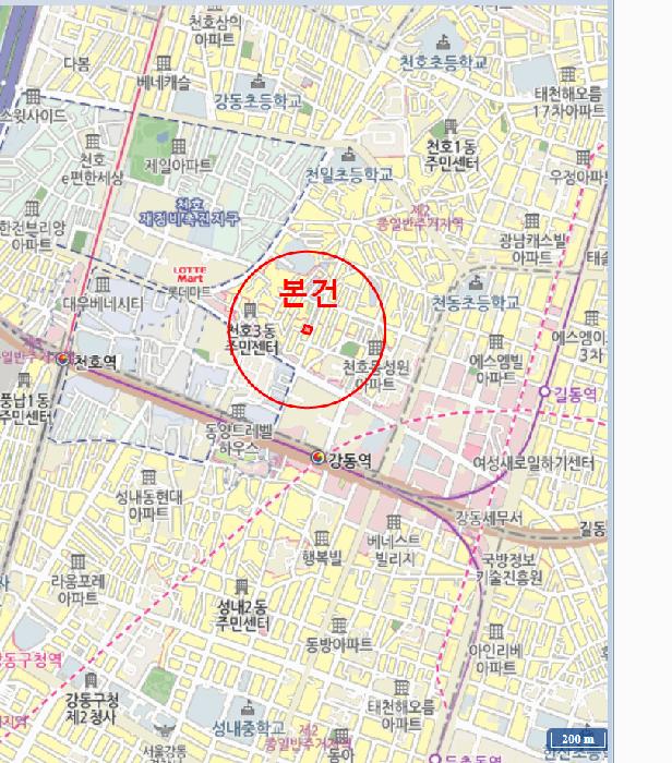 서울특별시 강동구 천호동 167-73 에스아이팰리스 2층210호 오피스텔 경매 사진 13