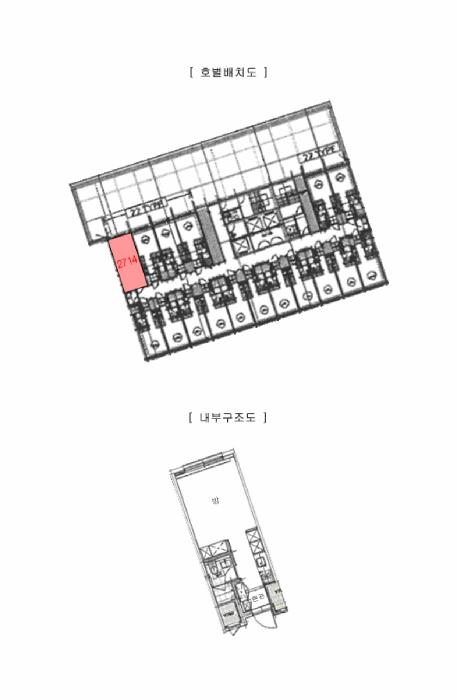 경기도 하남시 망월동 1099-1 힐스테이트미사역그랑파사쥬(11-1블럭) 27층1102동2714호 오피스텔 경매 사진 8