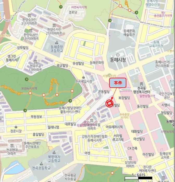 강원도 동해시 천곡동 1062 2층 202호 근린상가 경매 사진 8