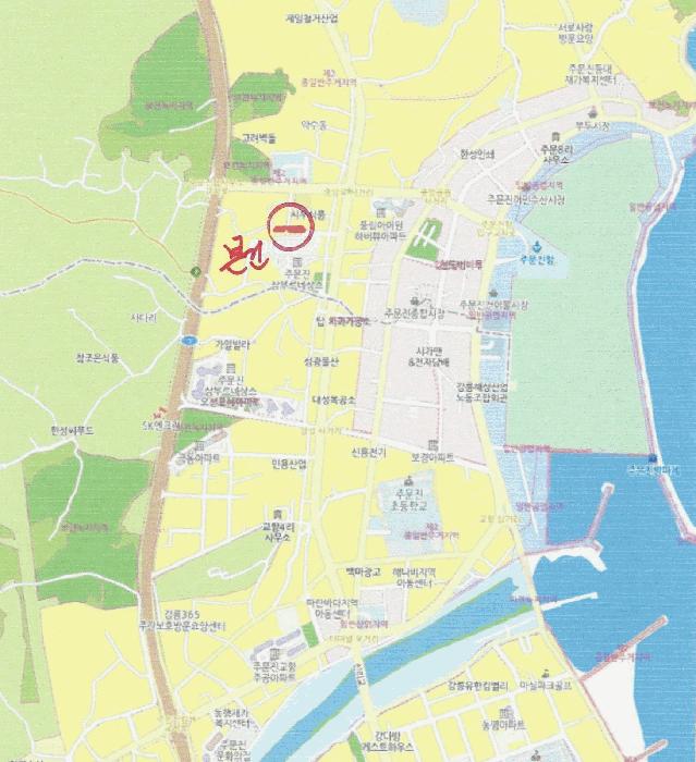 강원특별자치도 강릉시 주문진읍 주문리 1050-3 답 경매 사진 7