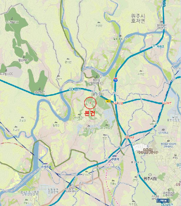 강원특별자치도 원주시 지정면 가곡리 1440-8 대지 경매 사진 9