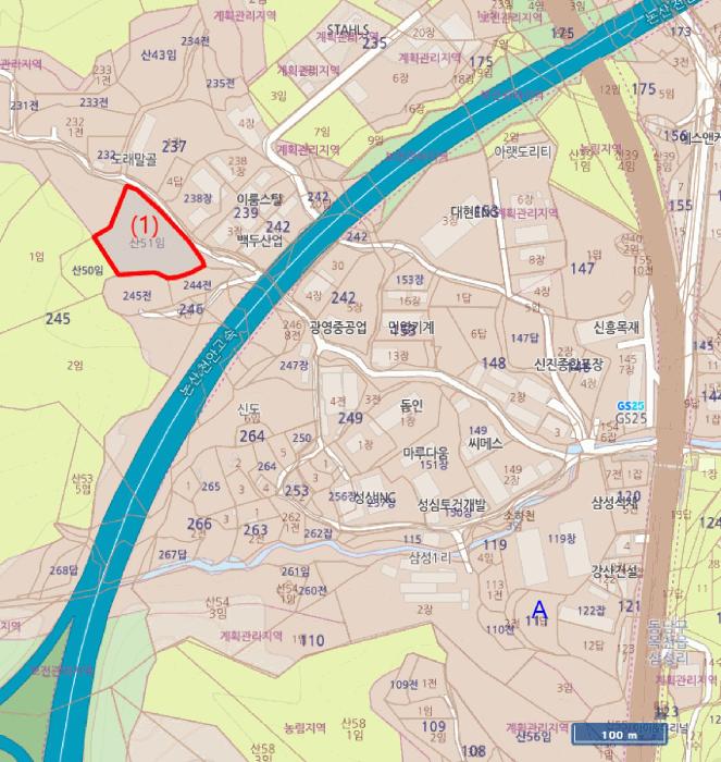 충청남도 천안시 동남구 목천읍 삼성리 산51 임야 경매 사진 23