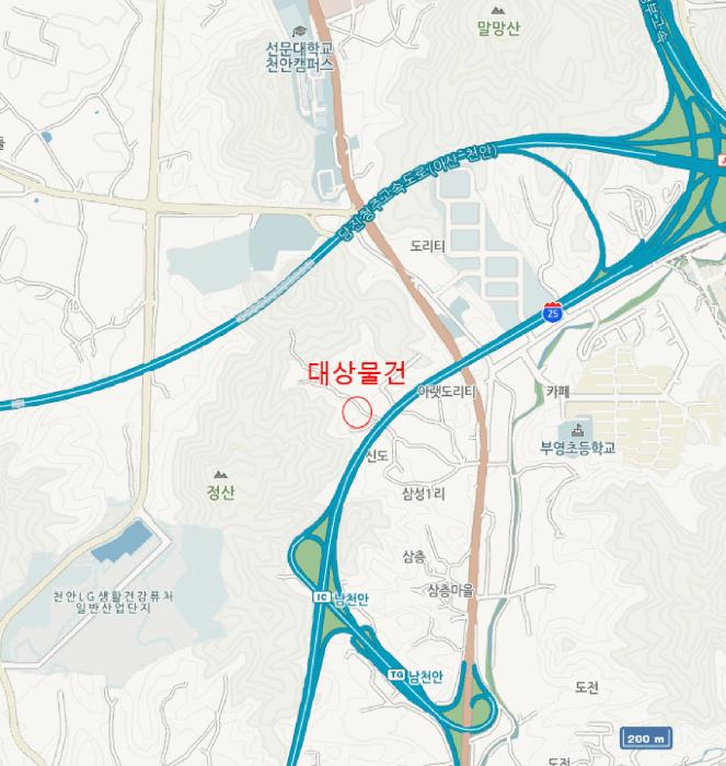 충청남도 천안시 동남구 목천읍 삼성리 산51 임야 경매 사진 24