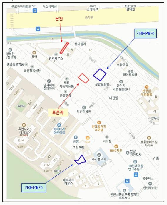 충청남도 천안시 동남구 구성동 484-23 도로 경매 사진 7