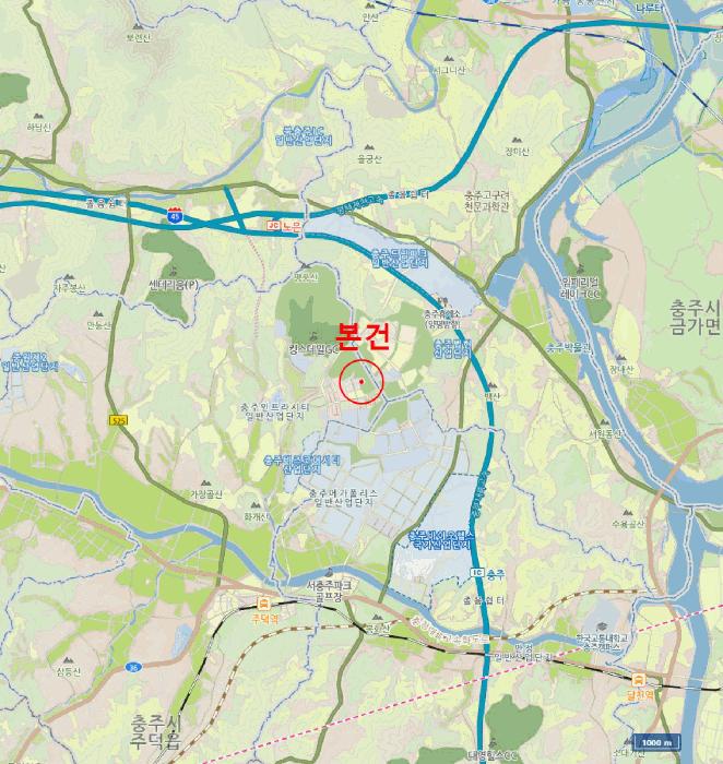 충청북도 충주시 주덕읍 화곡리 1429 대지 경매 사진 6