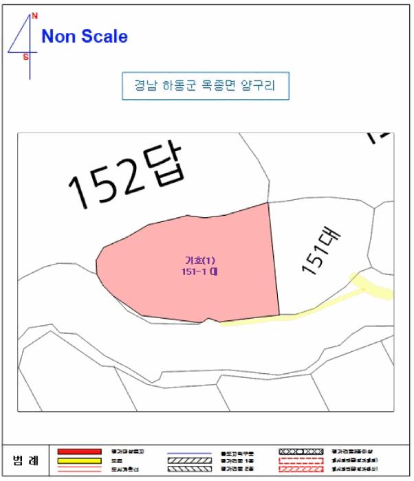 경상남도 하동군 옥종면 양구리 151-1 대지 경매 사진 9